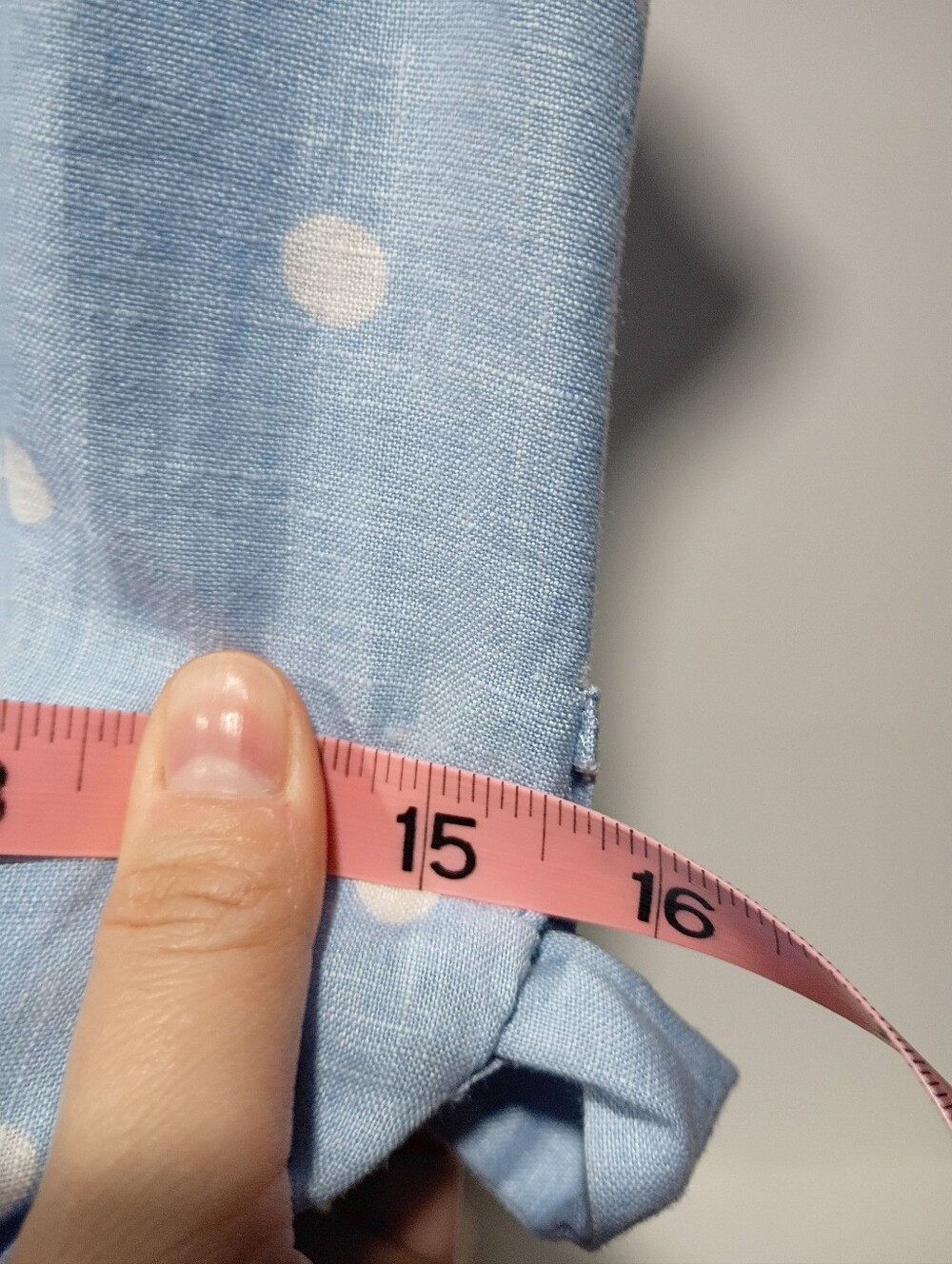 Joules 100% Linen Polka Dot Dress - Picture 9 of 10